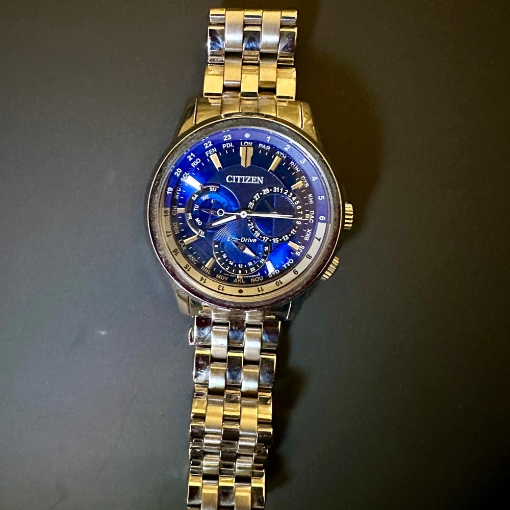 Mens Citizen Calendrier